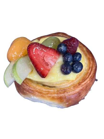 Mixed Fresh Fruit Danish