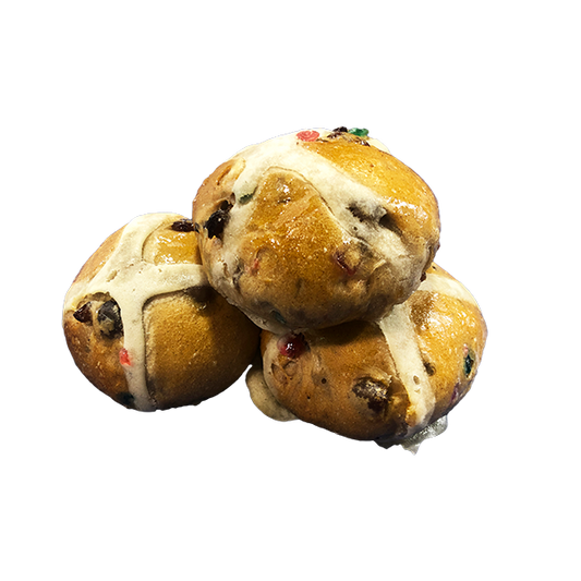 Brioches chaudes croisées