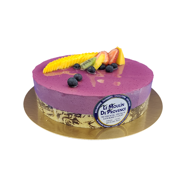 Blueberry Mousse Cake