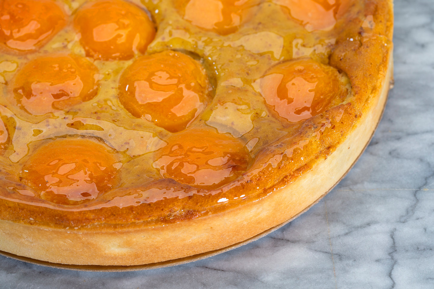 Tarte aux abricots et aux amandes