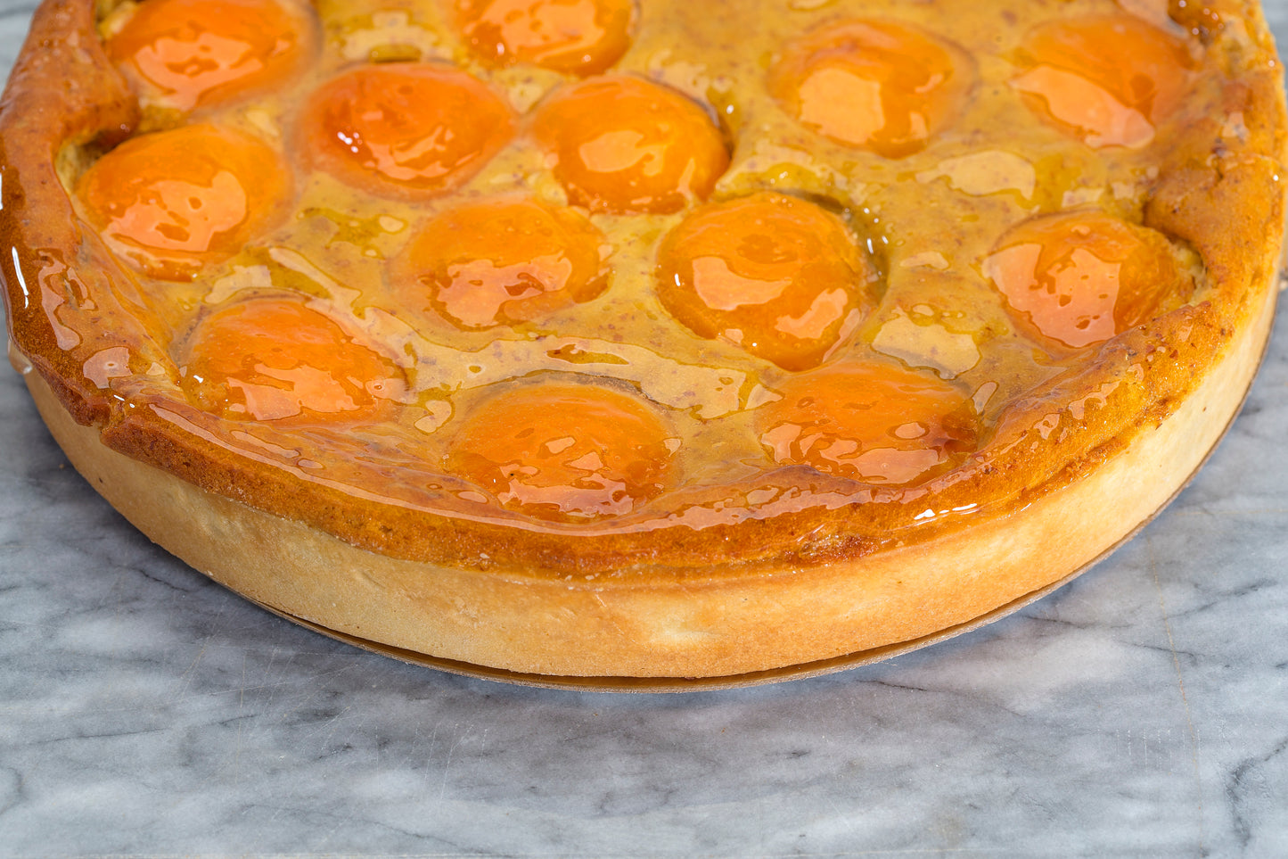 Tarte aux abricots et aux amandes