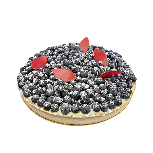 Tarte aux myrtilles fraîches