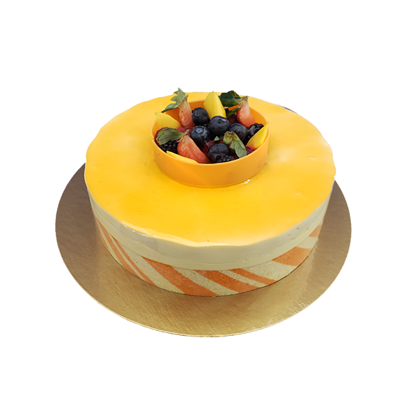 Mango Mousse Cake