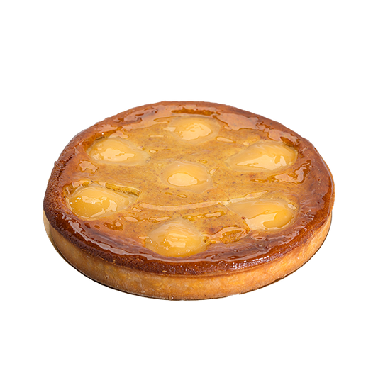 Tarte aux poires et aux amandes
