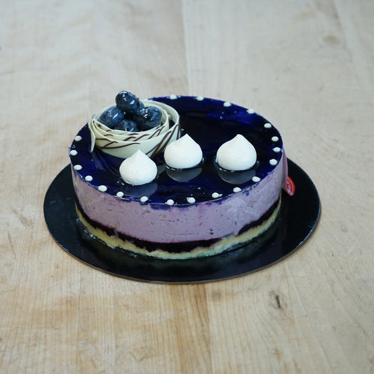 Blueberry Mousse Cake