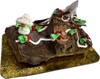 Chocolate buttercream Yule log