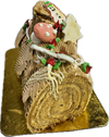 Coffee buttercream Yule log