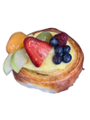 Mixed Fresh Fruit Danish