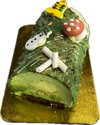 Pistachio Mousse Yule Log