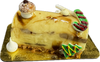 Tiramisù Yule log