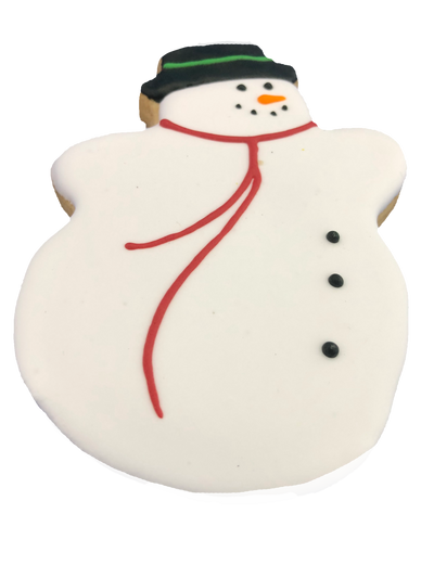 Snow Man Cookie